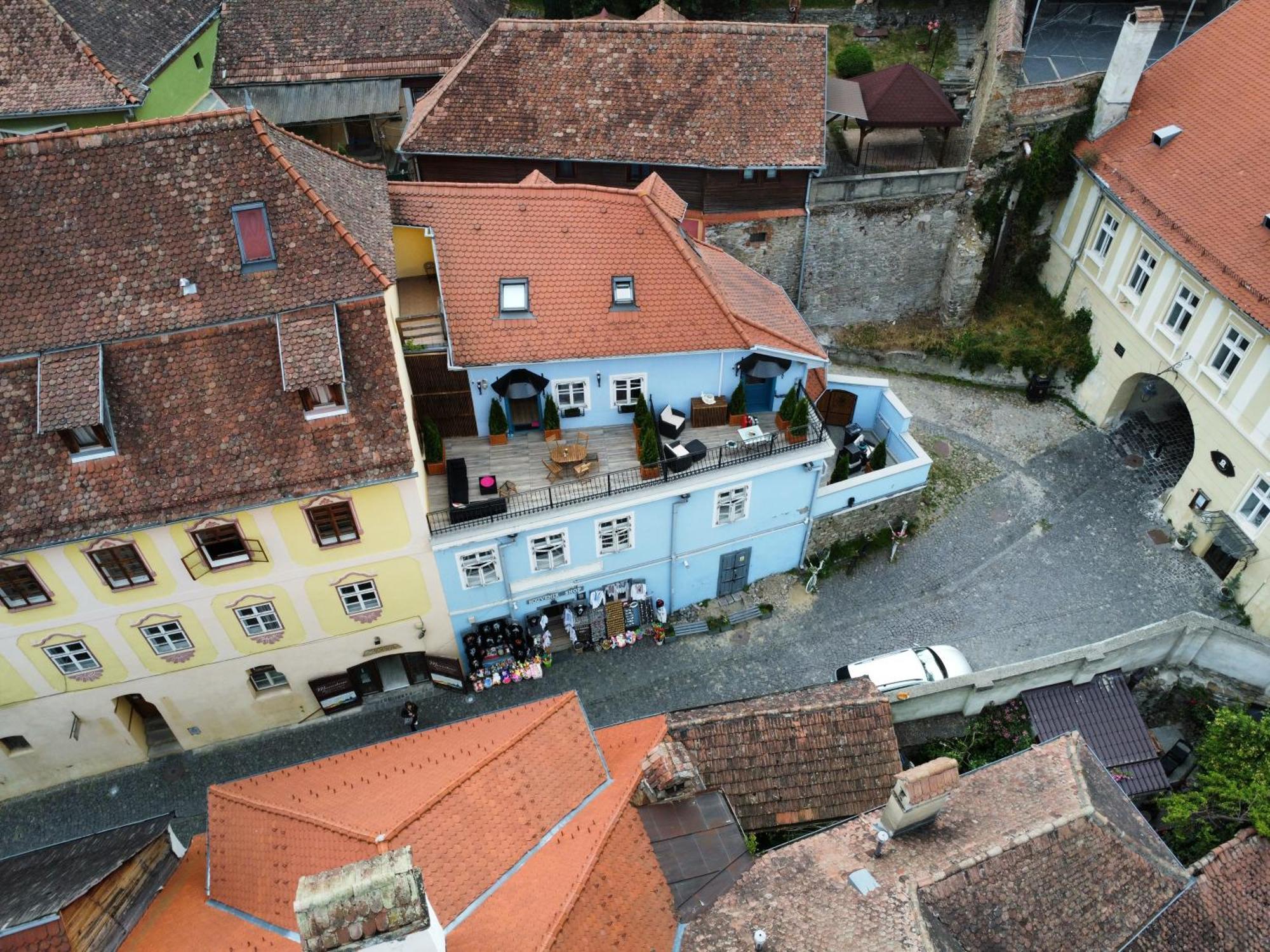Ferienwohnung Casa Albastra By Casa Otto Sighişoara Exterior foto